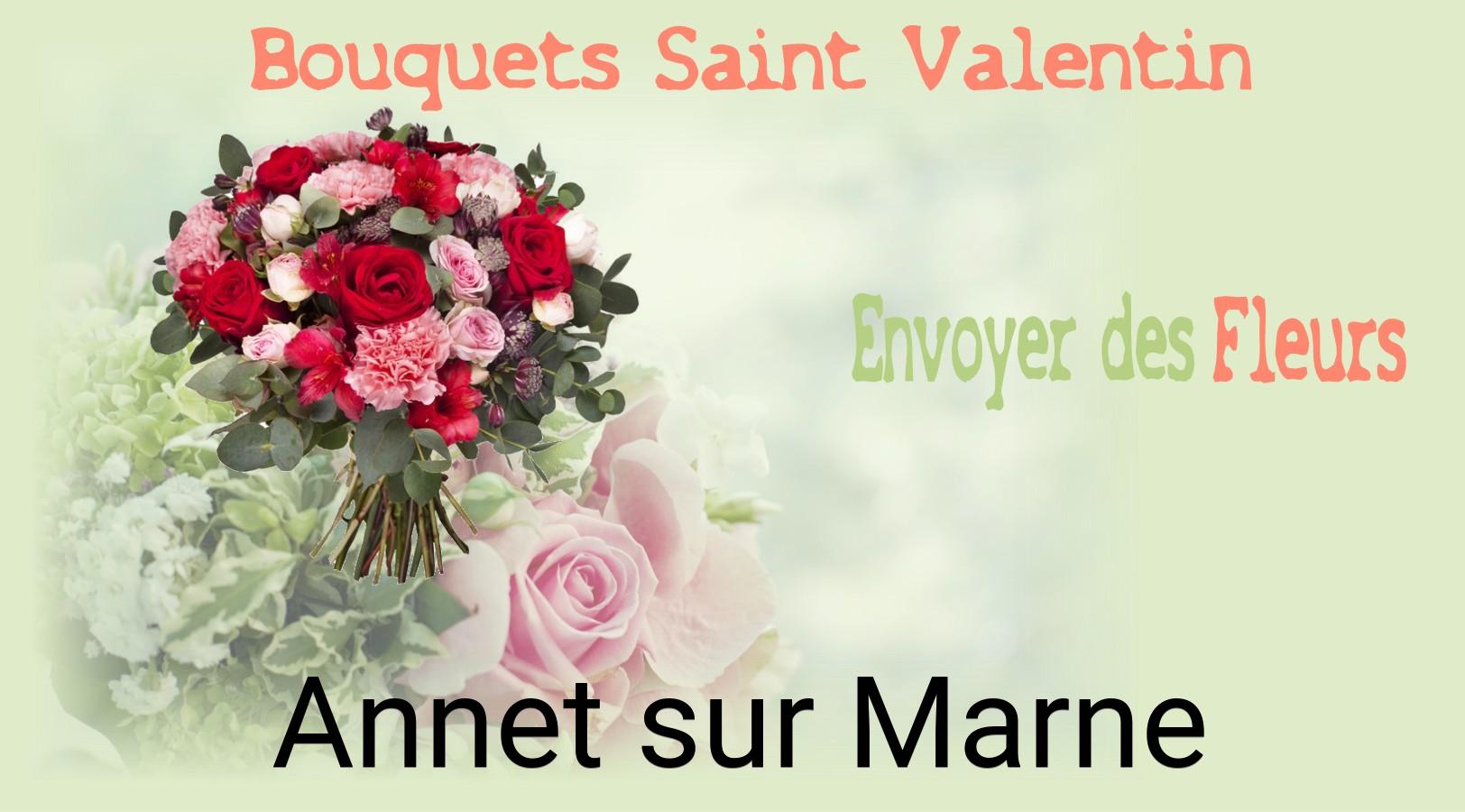 Roses de Saint-Valentin livrées à Annet-sur-Marne